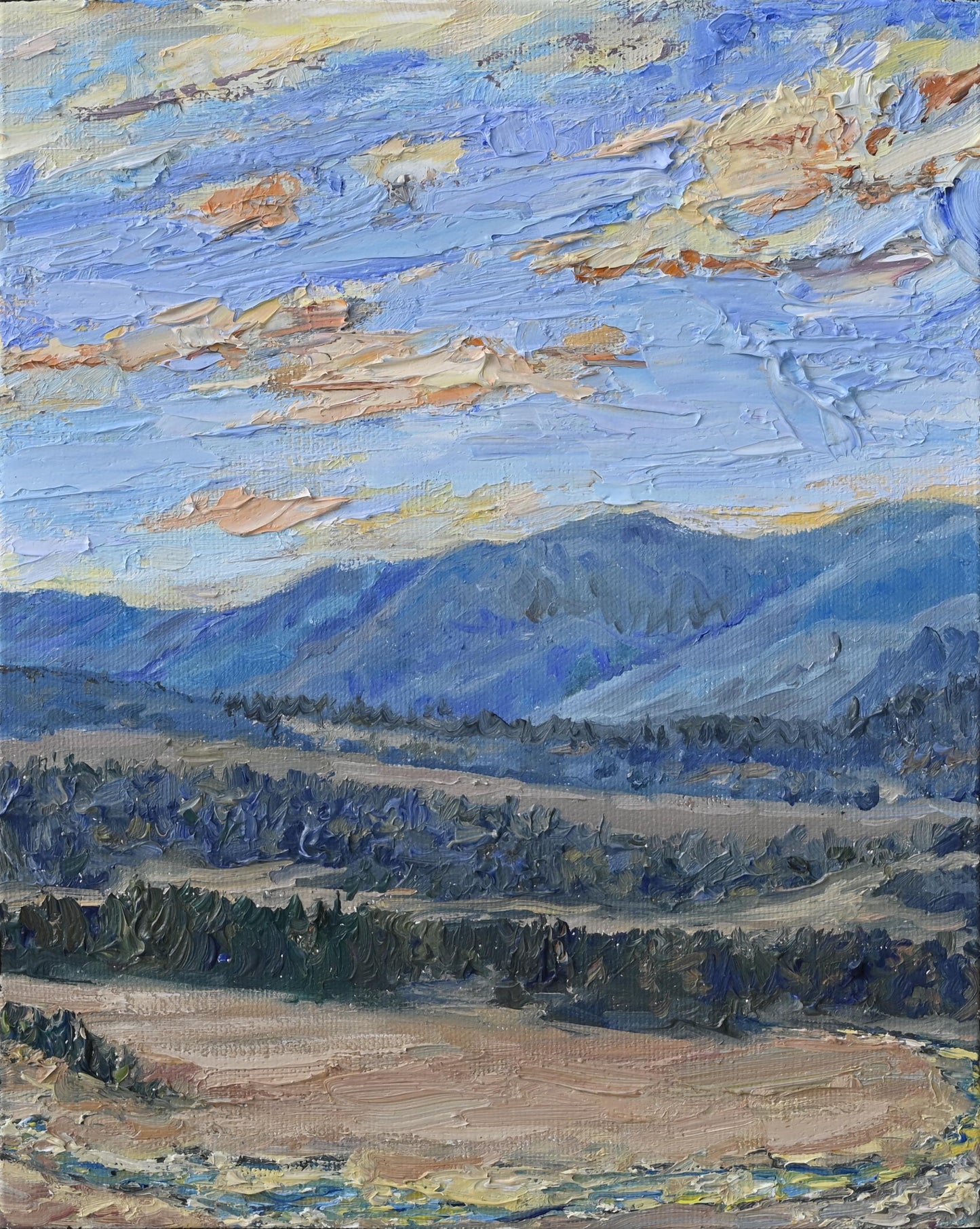 Vue du mont Laura
