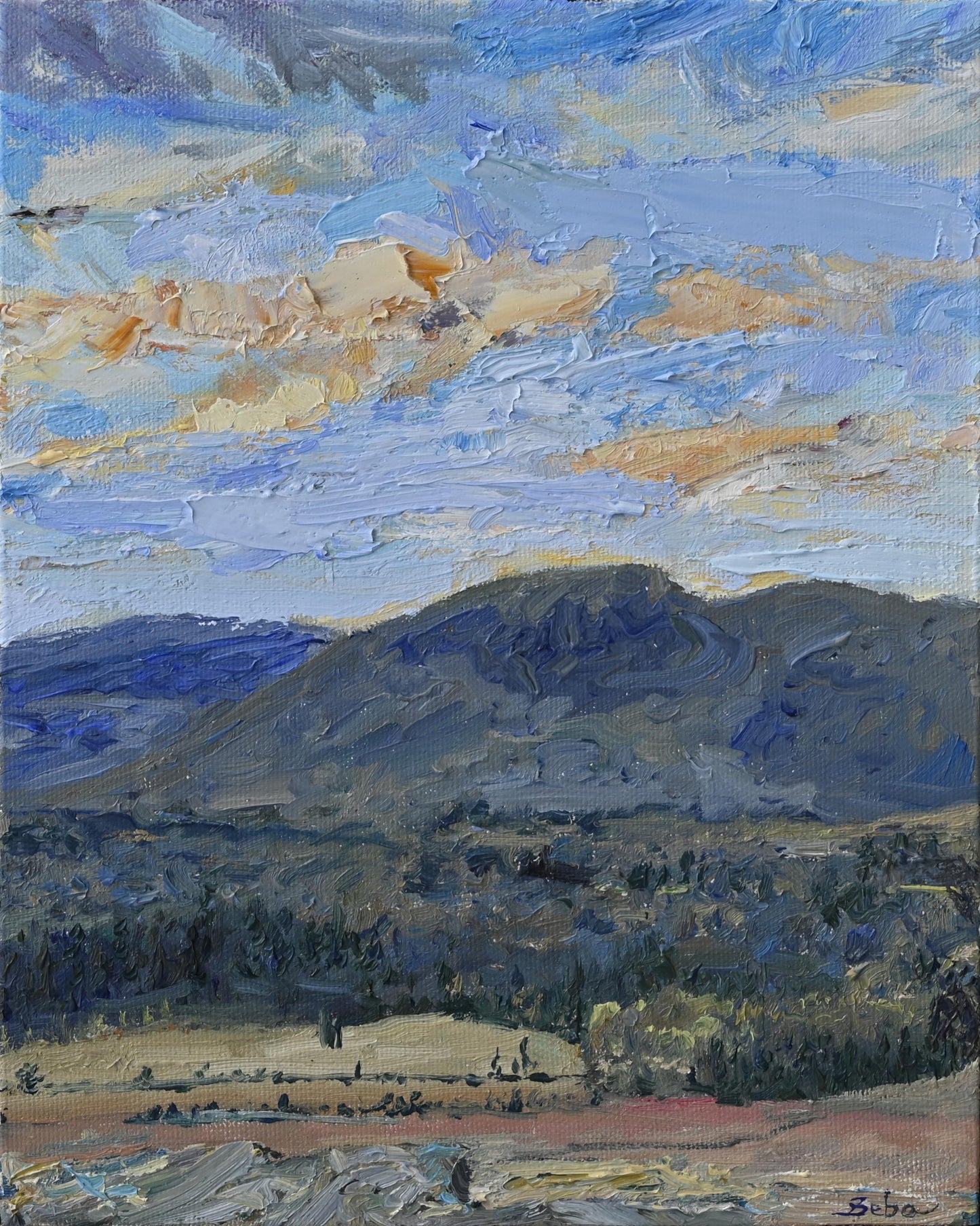 Vue du mont Laura
